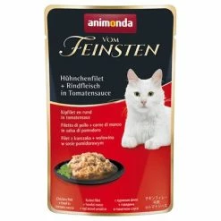 Animonda Vom Feinsten Pouch 18 X 50g -Zooplus Sales Shop 71465 pla animonda vomfeinsten adult mithuehnchenfilet rindfleischintomatensauce 50g hs 01 4