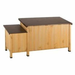 Ferplast Ranch Rabbit Hutch XXL -Zooplus Sales Shop 71940 71941 pla kaninchenstall ranch xxl back 8