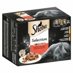Sheba Pouches Fine Flakes 48 X 85g -Zooplus Sales Shop 73026 pla sheba selection herzhafte komposition 85g 5 1
