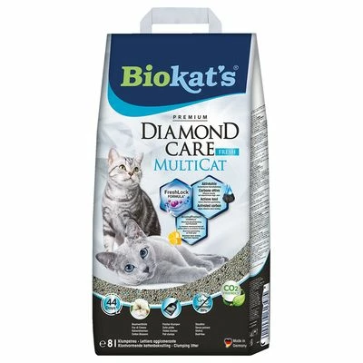 BIOKAT'S Biokat’s Diamond Care MultiCat Fresh Cat Litter