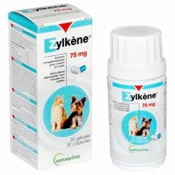 Vetoquinol Zylkene Capsules 75mg For Small Dogs Or Cats <10kg