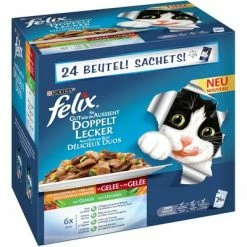 Felix As Good As It Looks - Doubly Delicious 24 X 85g -Zooplus Sales Shop 74532 pla doppeltlecker gemuese 24x100 9 0