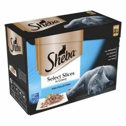 Sheba Pouches Select Slices In Gravy Saver Pack 96 X 85g -Zooplus Sales Shop 75348 pla sheba megapack 12x85g fish 3