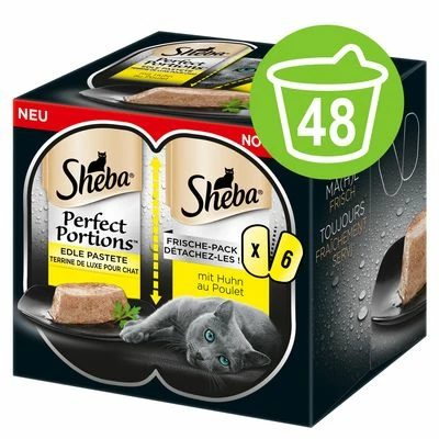 Sheba Perfect Portions Saver Pack 48 X 37.5g 3 Sheba Perfect Portions Saver Pack 48 X 37.5g