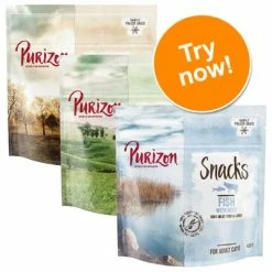 Purizon Cat Snacks Grain-Free Mixed Trial Pack 3 X 40g
