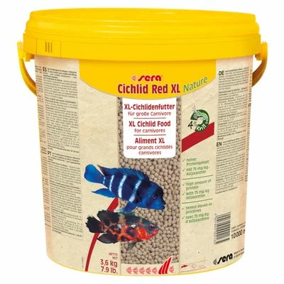 Sera Cichlid Red XL Nature Granules -Zooplus Sales Shop