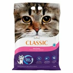 Intersand Classic Baby Powder Scented Cat Litter -Zooplus Sales Shop 77023 pla classic baby 14kg 0