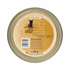 Catz Finefood Fillets Trial Pack 6 X 85g -Zooplus Sales Shop 78341 pets nature catz finefood fillets huhnkalb 1 4