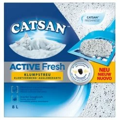 Catsan Active Fresh Clumping Litter -Zooplus Sales Shop 78726 pla mars catsan active fresh klumpstreu 8l 7