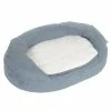 Oval Memory Foam Dog Bed - Grey -Zooplus Sales Shop 79216 pla memory oval grau fg 6674 1