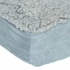 Rectangular Memory Foam Dog Bed - Grey -Zooplus Sales Shop 79218 hundebett memory grau fg 6730 1