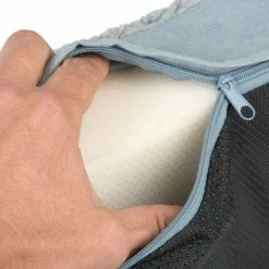 Rectangular Memory Foam Dog Bed - Grey -Zooplus Sales Shop 79218 hundebett memory grau fg 6735 5