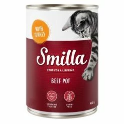 Smilla Tender Beef Saver Pack 24 X 400g -Zooplus Sales Shop 80098 pla smilla beefpot turkey 400g 5