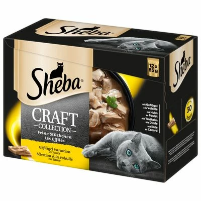 Sheba Shredded Pieces Craft Collection 12 X 85g 3 Sheba Shredded Pieces Craft Collection 12 X 85g