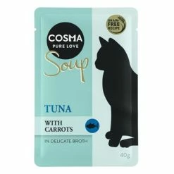 Cosma Soup Saver Pack 24 X 40g -Zooplus Sales Shop 81174 pla cosma soup tuna 40g 9
