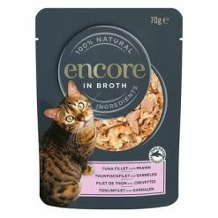 Encore Cat Broth Pouch Saver Pack 48 X 70g 14 Encore Cat Broth Pouch Saver Pack 48 X 70g -Zooplus Sales Shop 82378 pla encore cat tuna prawn hs 01 7