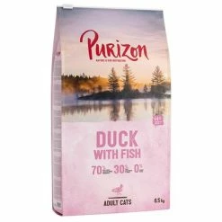 Purizon Adult Grain-Free Dry Cat Food Economy Pack -Zooplus Sales Shop 83504 pla purizon cat duck 6 5kg 1000x1000 5