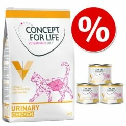 Concept For Life Veterinary Diet Bundle Pack -Zooplus Sales Shop 901792 urinary chicken 6