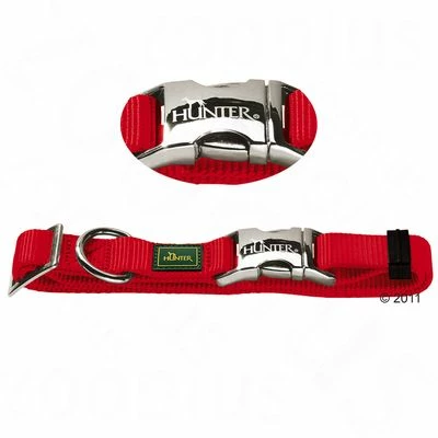 HUNTER Vario Basic Alu-Strong Dog Collar - Red 5 HUNTER Vario Basic Alu-Strong Dog Collar - Red - Image 3