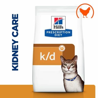 Hill's Prescription Diet Feline K/d Kidney Care - Chicken 3 Hill's Prescription Diet Feline K/d Kidney Care - Chicken
