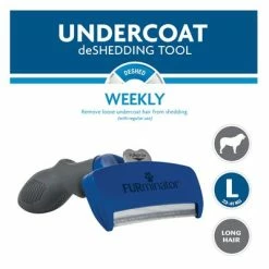 FURminator Long Hair L 9 FURminator Long Hair L -Zooplus Sales Shop 92102 furminator hund deshedding l langhaar hs 06 3