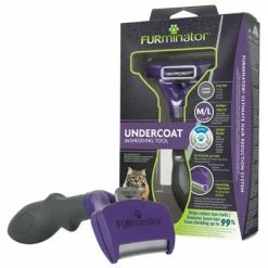 FURminator DeShedding Tool - For Large Cats -Zooplus Sales Shop 92198 furminator katze deshedding l langhaar hs 02 6