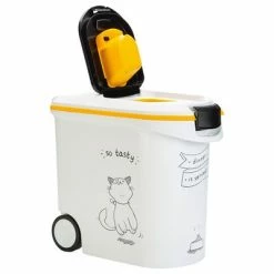 Curver Cat Silhouette Dry Cat Food Container -Zooplus Sales Shop 93099 curver trockenfutterbehaelter katze hs 03 7
