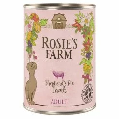 Rosie's Farm Saver Pack 24 X 400g -Zooplus Sales Shop 95788 pla rosie sfarm adult lamb 400g 1 2