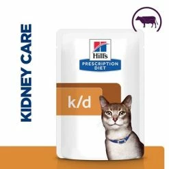 Hill's Prescription Diet Feline K/d Kidney Care -Zooplus Sales Shop 95 pd kd pouch beef cat bk28857m plp uk 8