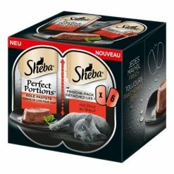 Sheba Perfect Portions Saver Pack 48 X 37.5g 12 Sheba Perfect Portions Saver Pack 48 X 37.5g -Zooplus Sales Shop 98712 pla mars sheba sheba perfect portions rind 6x37 5g 4