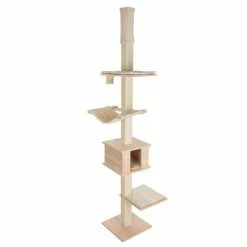 Natural Paradise Ceiling Cat Tree - Orchid -Zooplus Sales Shop 99496 pla np quadra deckenspanner fg 5249 5