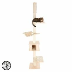 Natural Paradise Ceiling Cat Tree - Orchid -Zooplus Sales Shop 99496 np quadra deckenspanner fg 5256 logo 9