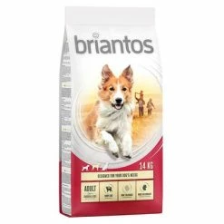 Briantos Dry Dog Food Economy Packs -Zooplus Sales Shop briantos adult chickenrice 14kg 1000x1000 9 1