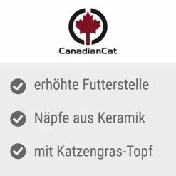 CanadianCat Company Cat Diner Food Bar -Zooplus Sales Shop canadiancat company futterbar cat diner usps 1