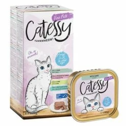 Catessy Trays Mixed Packs Mega Saver Pack 64 X 100g -Zooplus Sales Shop catessy finepate boxtray g p l m 8x100g 1000x1000 7