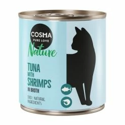 Cosma Nature 6 X 280g -Zooplus Sales Shop cosma nature tunashrimps 280g 1000x1000 8