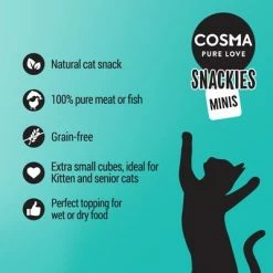 Cosma Snackies Minis Maxi Saver Pack 8 Cosma Snackies Minis Maxi Saver Pack -Zooplus Sales Shop cosma snackies mini benefitboards 1000x1000 en 9