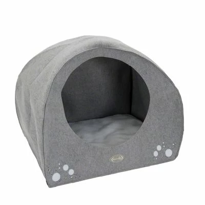Igloo Dog Den - Grey 5 Igloo Dog Den - Grey - Image 3