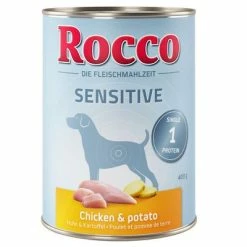 Rocco Sensitive Saver Pack 24 X 400g -Zooplus Sales Shop etikett rocco nf sensitive 400g huhn 1000x1000 2