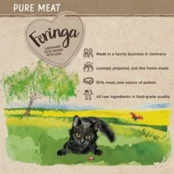 Feringa Pure Meat Kitten 6 X 200g 9 Feringa Pure Meat Kitten 6 X 200g -Zooplus Sales Shop feringa board kitten puremeat uk 1000x1000 0