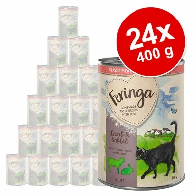 24 X 400g Feringa Classic Meat Menu Wet Cat Food - Special Price!* 4 24 X 400g Feringa Classic Meat Menu Wet Cat Food - Special Price!* - Image 2