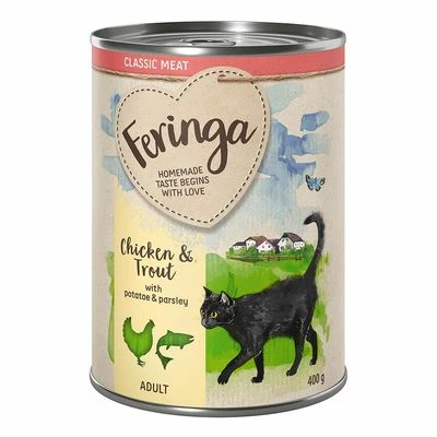 24 X 400g Feringa Classic Meat Menu Wet Cat Food - Special Price!* 10 24 X 400g Feringa Classic Meat Menu Wet Cat Food - Special Price!* - Image 8