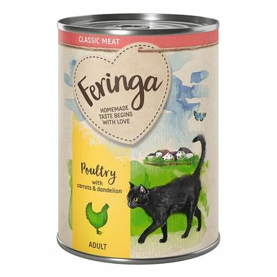 24 X 400g Feringa Classic Meat Menu Wet Cat Food - Special Price!* 5 24 X 400g Feringa Classic Meat Menu Wet Cat Food - Special Price!* - Image 3