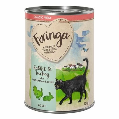 24 X 400g Feringa Classic Meat Menu Wet Cat Food - Special Price!* 8 24 X 400g Feringa Classic Meat Menu Wet Cat Food - Special Price!* - Image 6