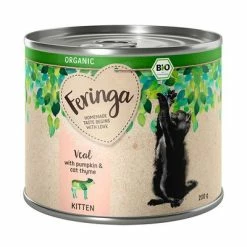 Feringa Organic Kitten Saver Pack 24 X 200g -Zooplus Sales Shop feringa kitten organic veal 200g 1000x1000 1 2 8