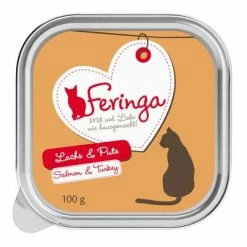 Feringa Classic Meat Menu Trays Saver Pack 48 X 100g 14 Feringa Classic Meat Menu Trays Saver Pack 48 X 100g -Zooplus Sales Shop feringa lachpute 100g 1000x1000 1 1