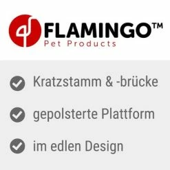 Flamingo Cat Tree Gene -Zooplus Sales Shop flamingo kratzbaum gene usps 1