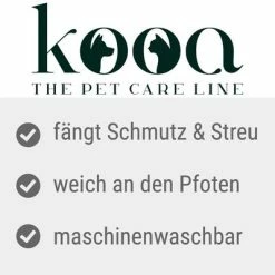 Kooa Dirt-trapping Mat -Zooplus Sales Shop kooa schmutzfangmatte usps 2