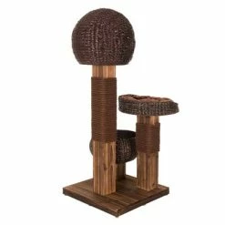 Scorched Wood Cat Tree -Zooplus Sales Shop kratz 59370 3 5