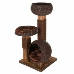 Scorched Wood Cat Tree -Zooplus Sales Shop kratz 59370 6 4